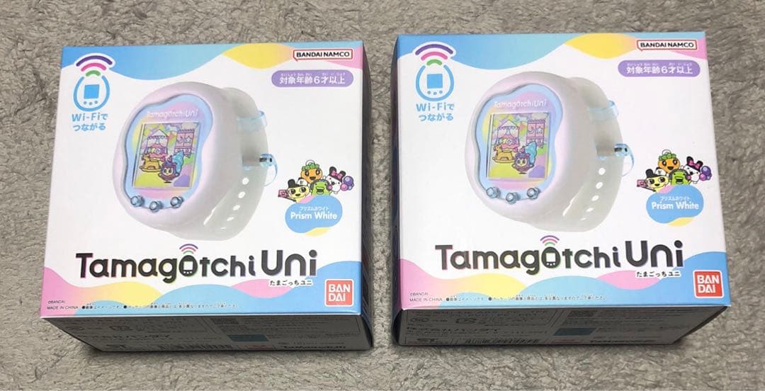【新品未開封品】 Tamagotchi Uni Prism White 2セット