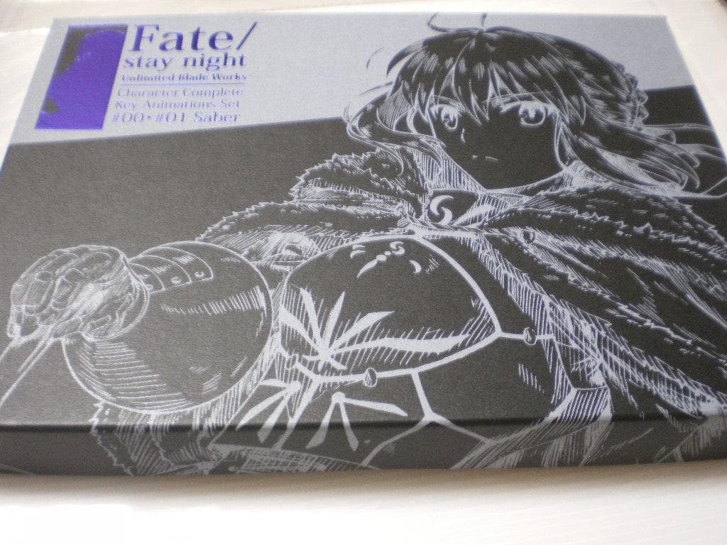 Fate セイバー アニメ原画集セット sn 売上被災地寄付