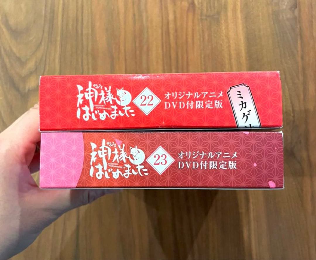 ★希少　綺麗良好　DVD交換済★神様はじめました　DVD付限定版　22 23