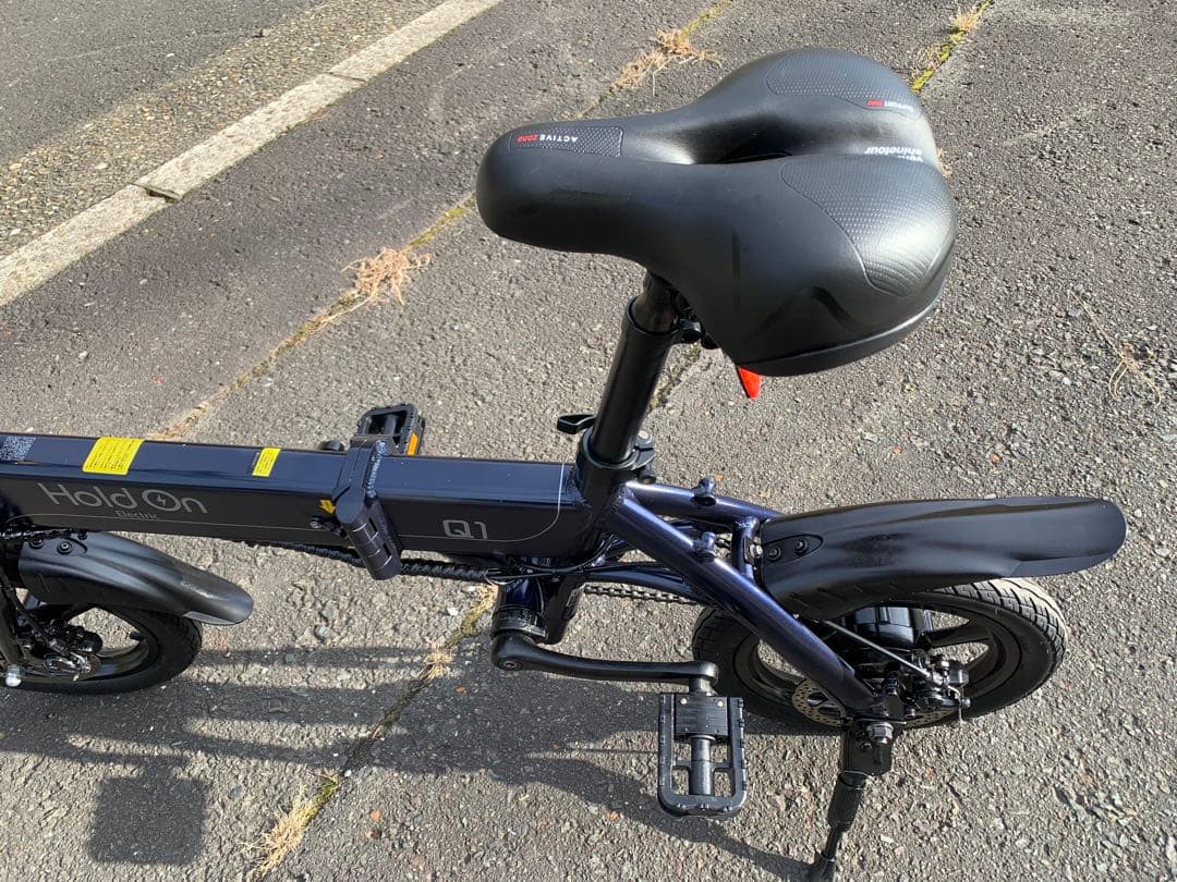 【動作確認済】送料無料 Hold Onディスク折りたたみ電動アシスト自転車 Q1