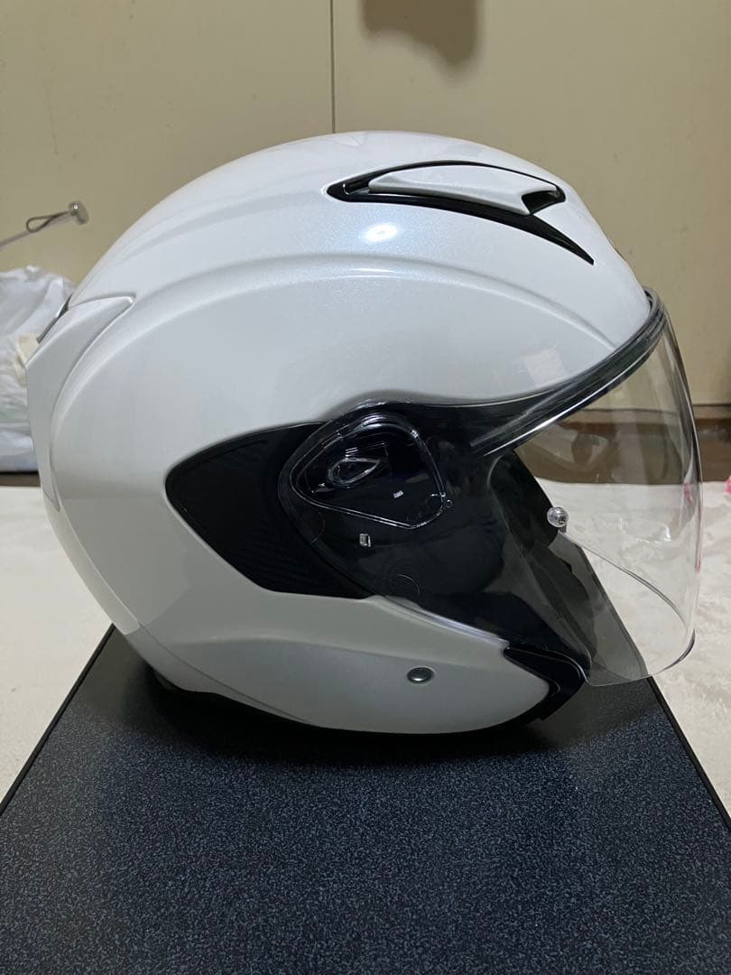 OGK KABUTO EXCEED パールホワイト Ｌ