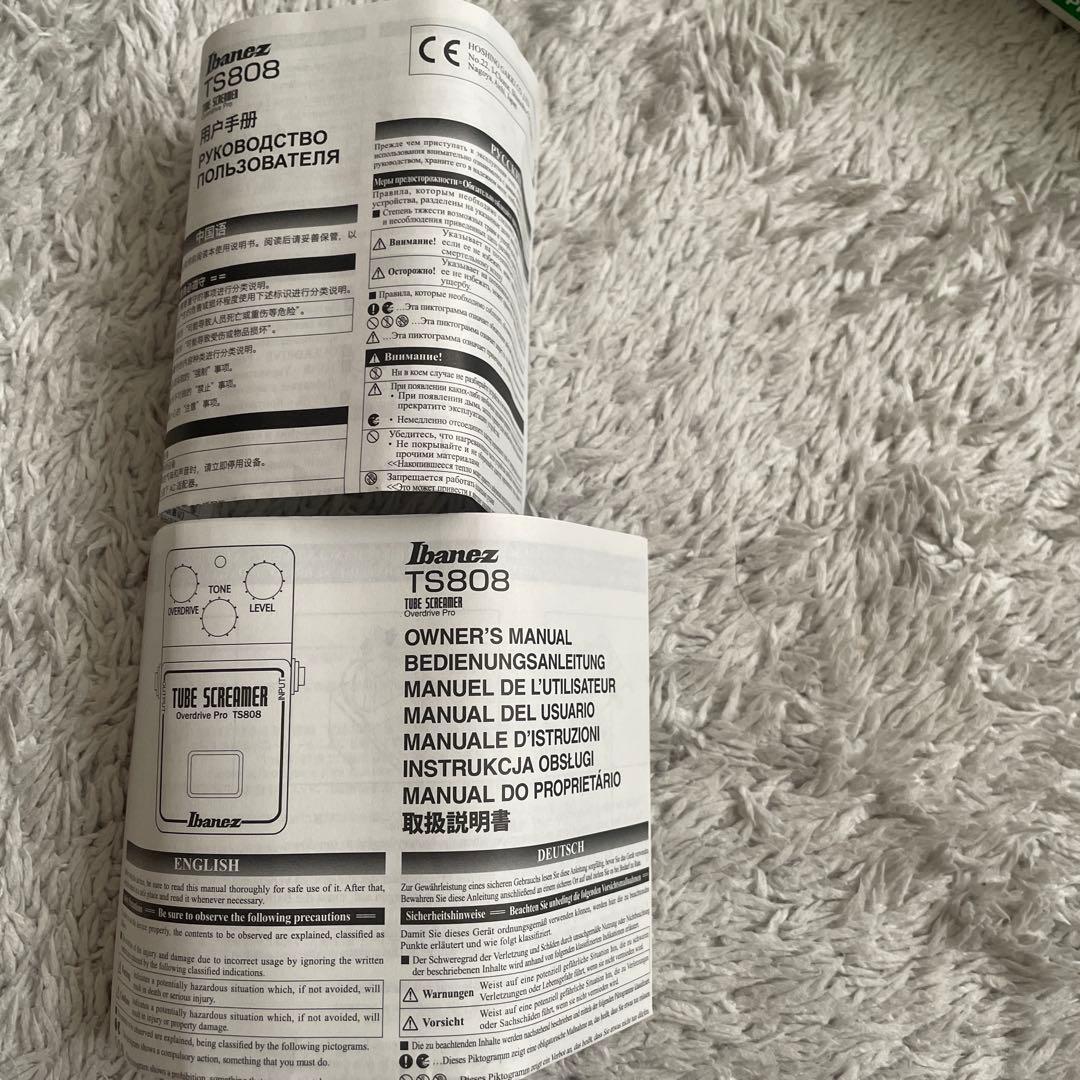 アイバニーズIbanez TUBE SCREAMER TS-808