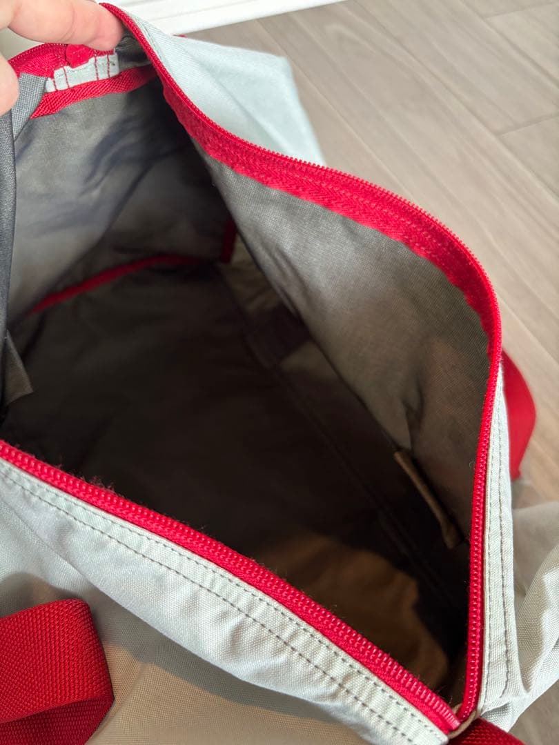 希少！プラダ PRADA LUNA ROSSA ミニボストンバッグ グレー