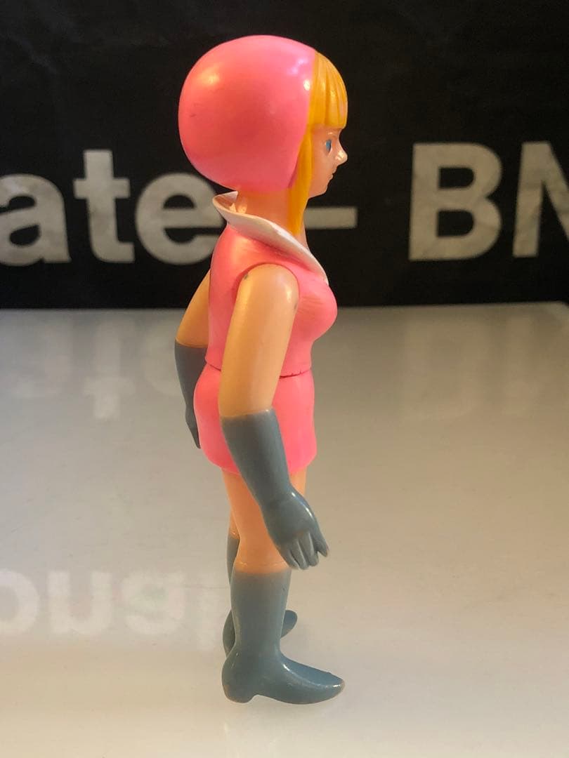 新造人間キャシャーン 上月ルナ ブルマァク製 ミニソフビ 当時物