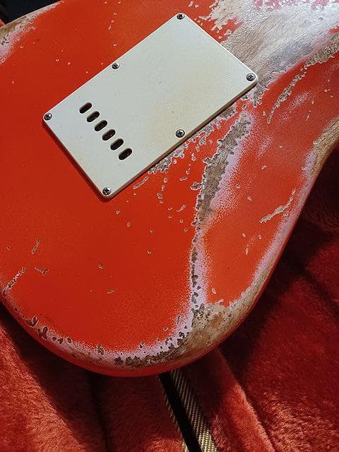 ギター FiestaRed Relic LaquerFinishStratocaster