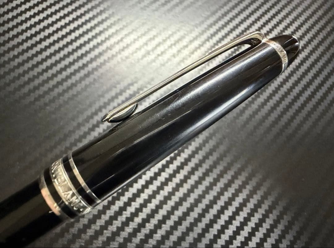 極美品 モンブラン マイスターシュテュック P164 ボールペン プラチナライン