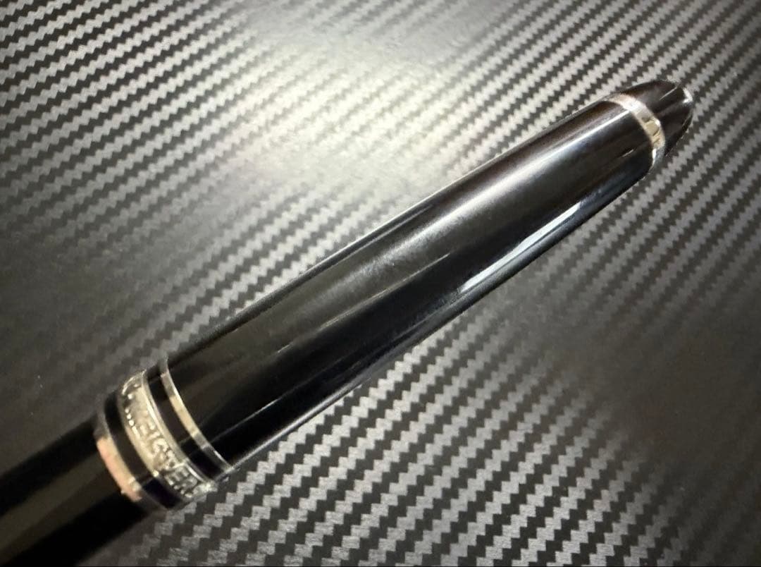 極美品 モンブラン マイスターシュテュック P164 ボールペン プラチナライン