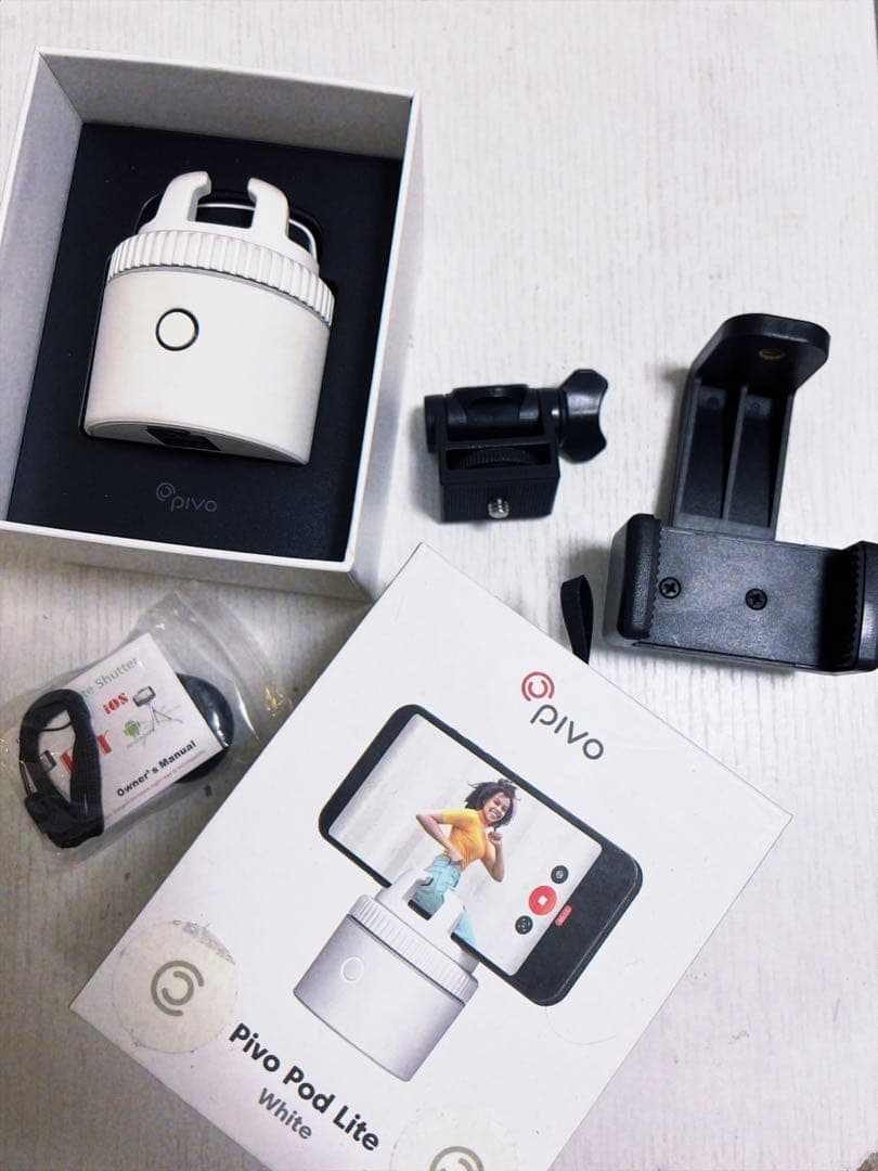 【スタンドおまけ付き】Pivo Pod - AI搭載 ハンズフリー360度回転
