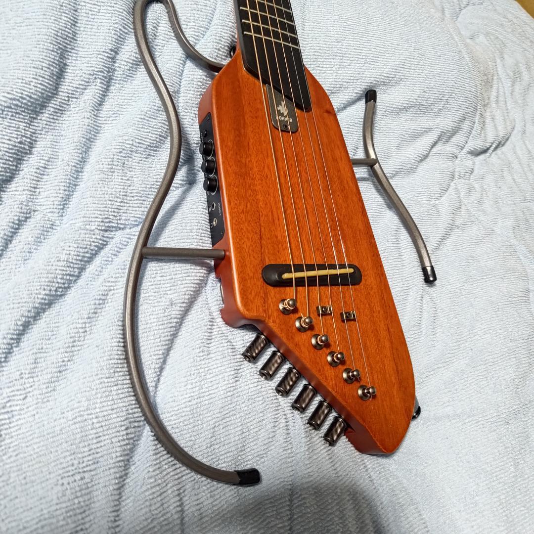 Donner HUSH-I サイレントギター ヘッドレス弦高調整済み 新品弦