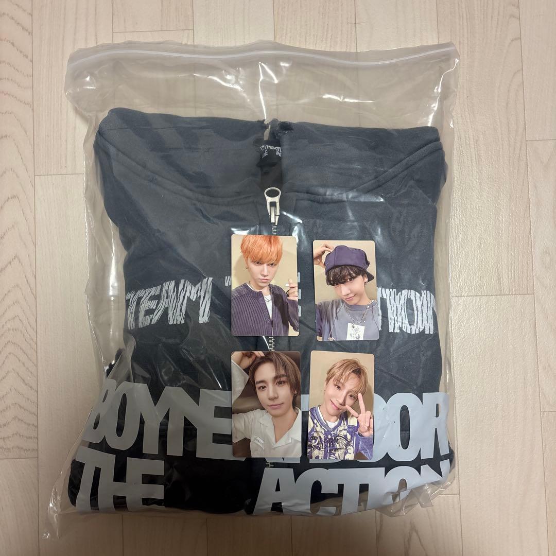 BOYNEXTDOOR the action パーカー トレカ4枚付