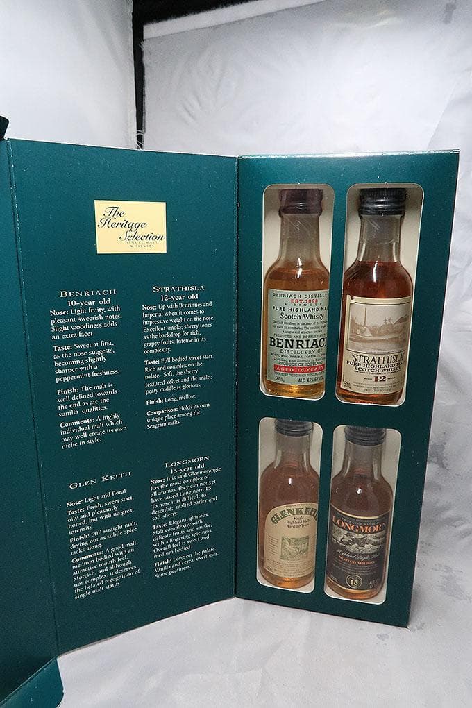 シーバスブラザーズ社 ヘリテージセレクション ミニチュアボトル４本セット