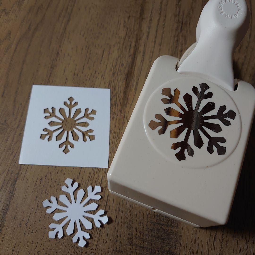 クラフトパンチ　スノーフレーク　マーサスチュワート