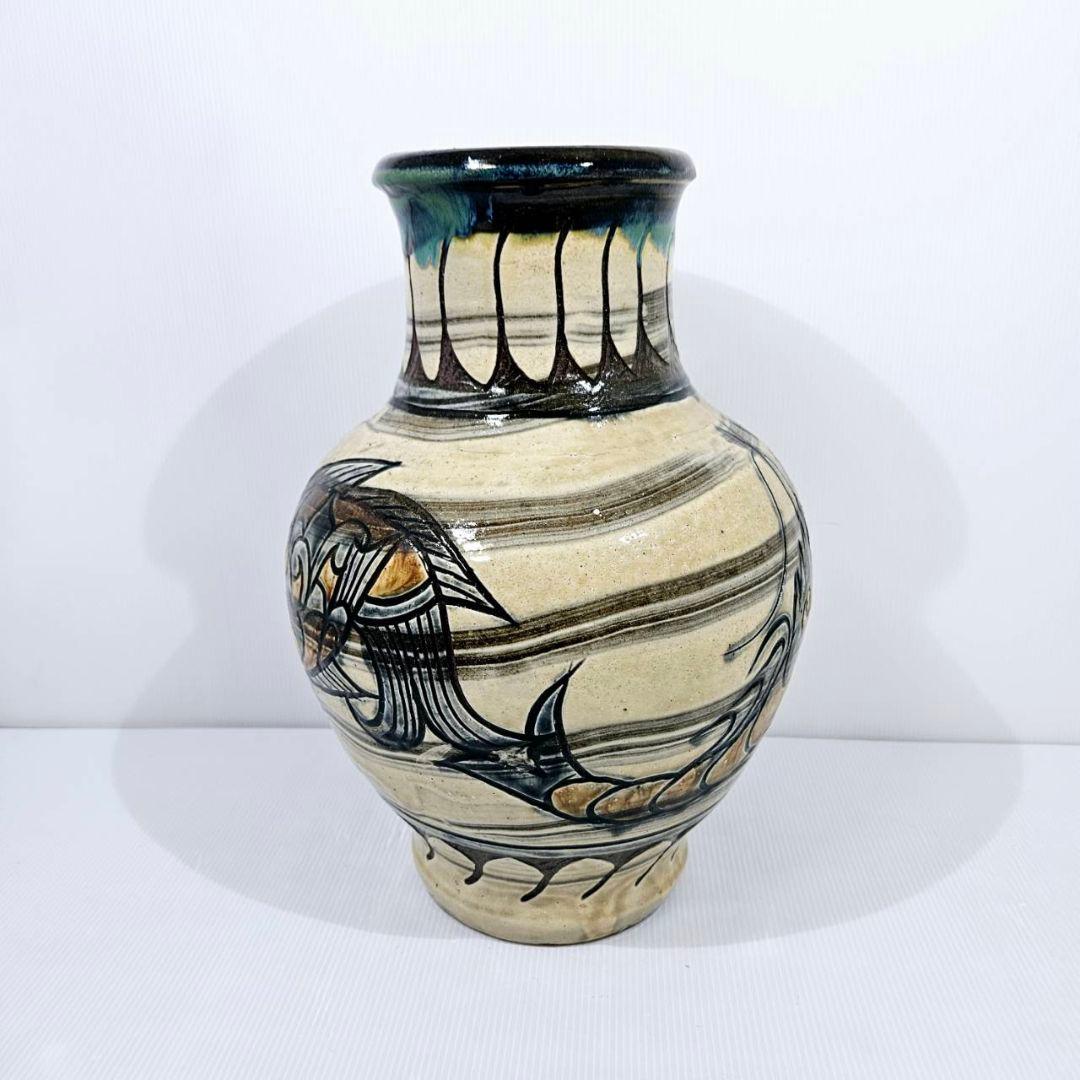 金城敏男 金城次郎 長男 魚紋 海老紋 壺