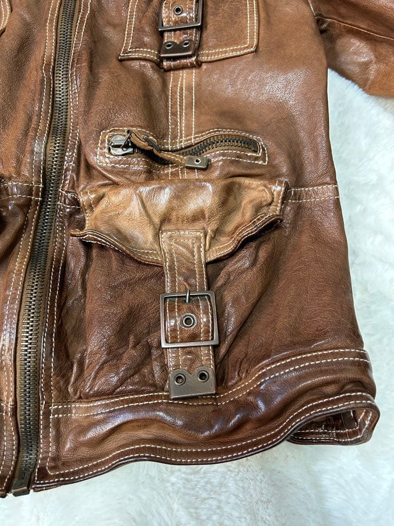 ドルチェ&ガッバーナ　レザージャケット