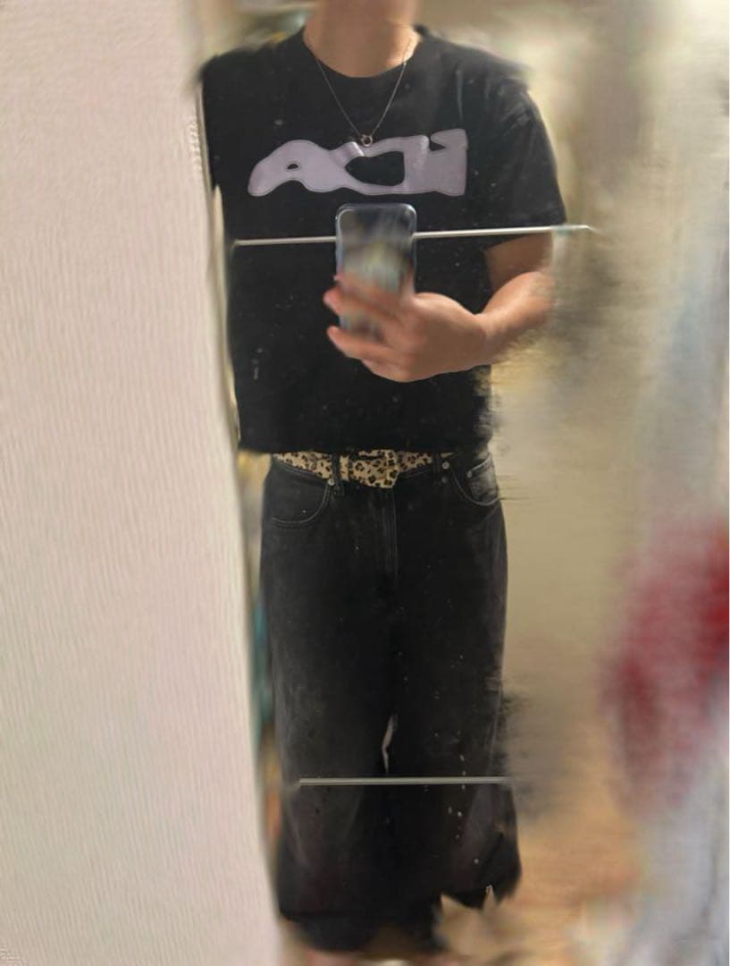 ida sply Tシャツ 短丈 tシャツ m