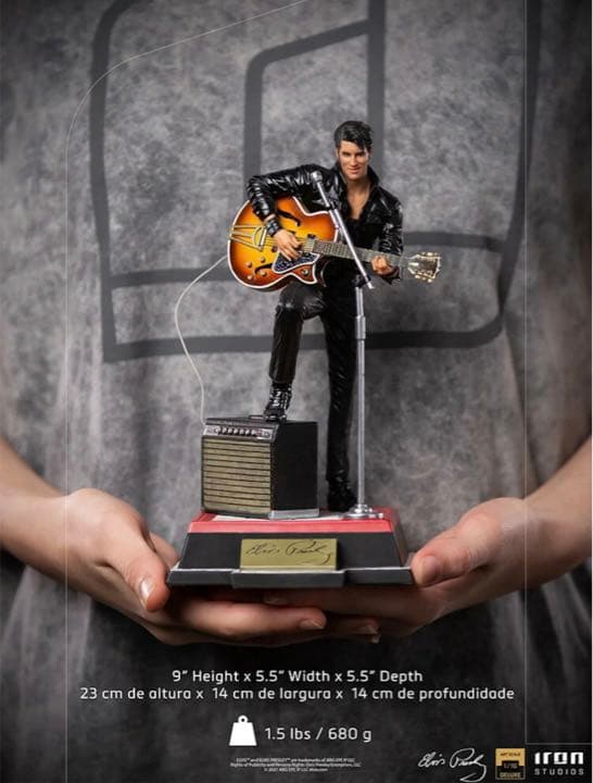 エルヴィスプレスリー　フィギュア　 '68 comeback