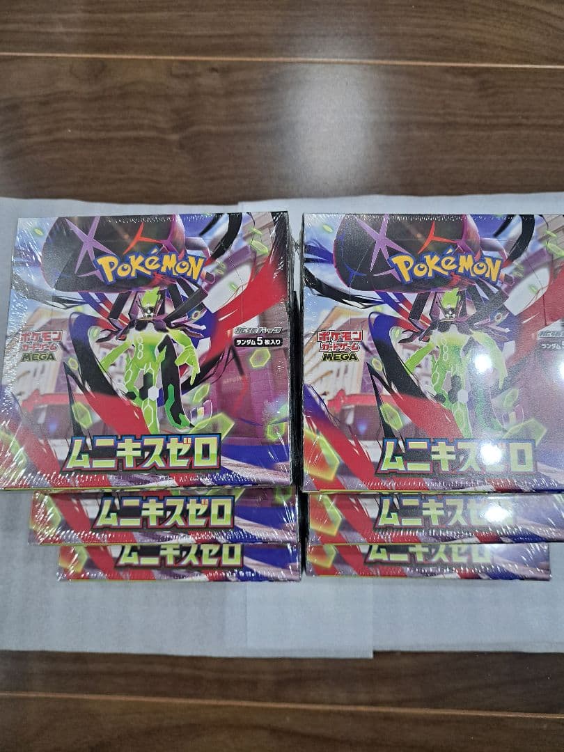 ポケモンカードゲーム ムニキスゼロ 6パックセット新品未開封シュリンク付き
