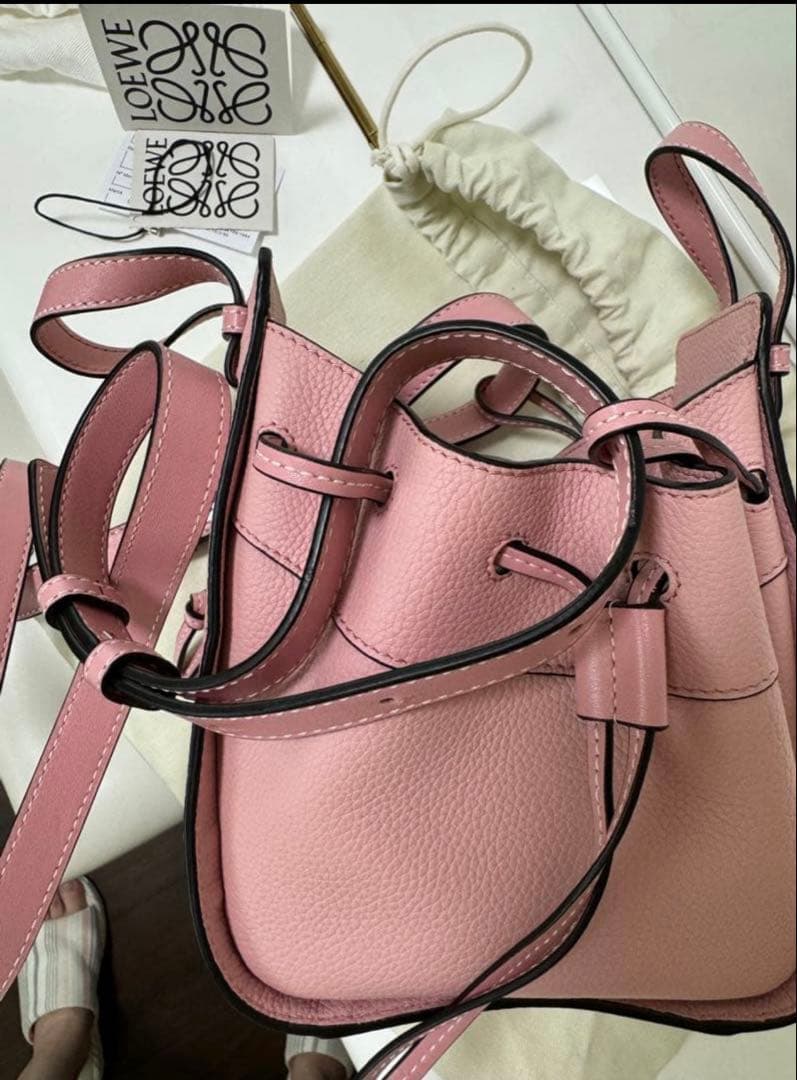 専用LOEWE ハンモックドローストリングバッグ ミニ