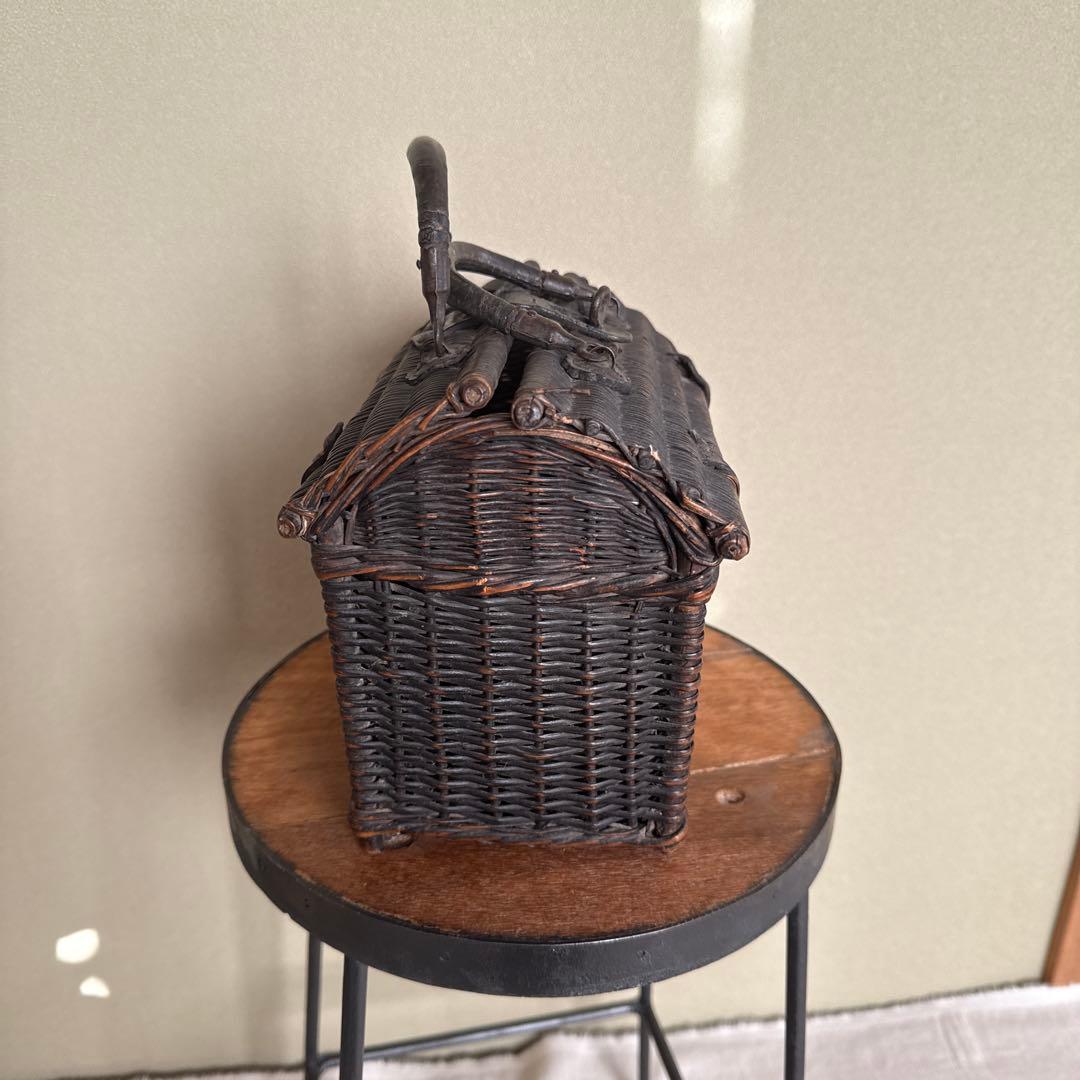 【希少】フランスアンティーク　バスケット