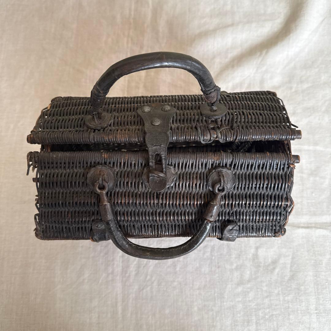 【希少】フランスアンティーク　バスケット