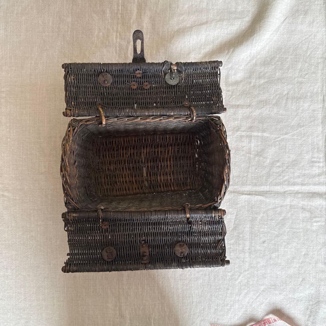 【希少】フランスアンティーク　バスケット