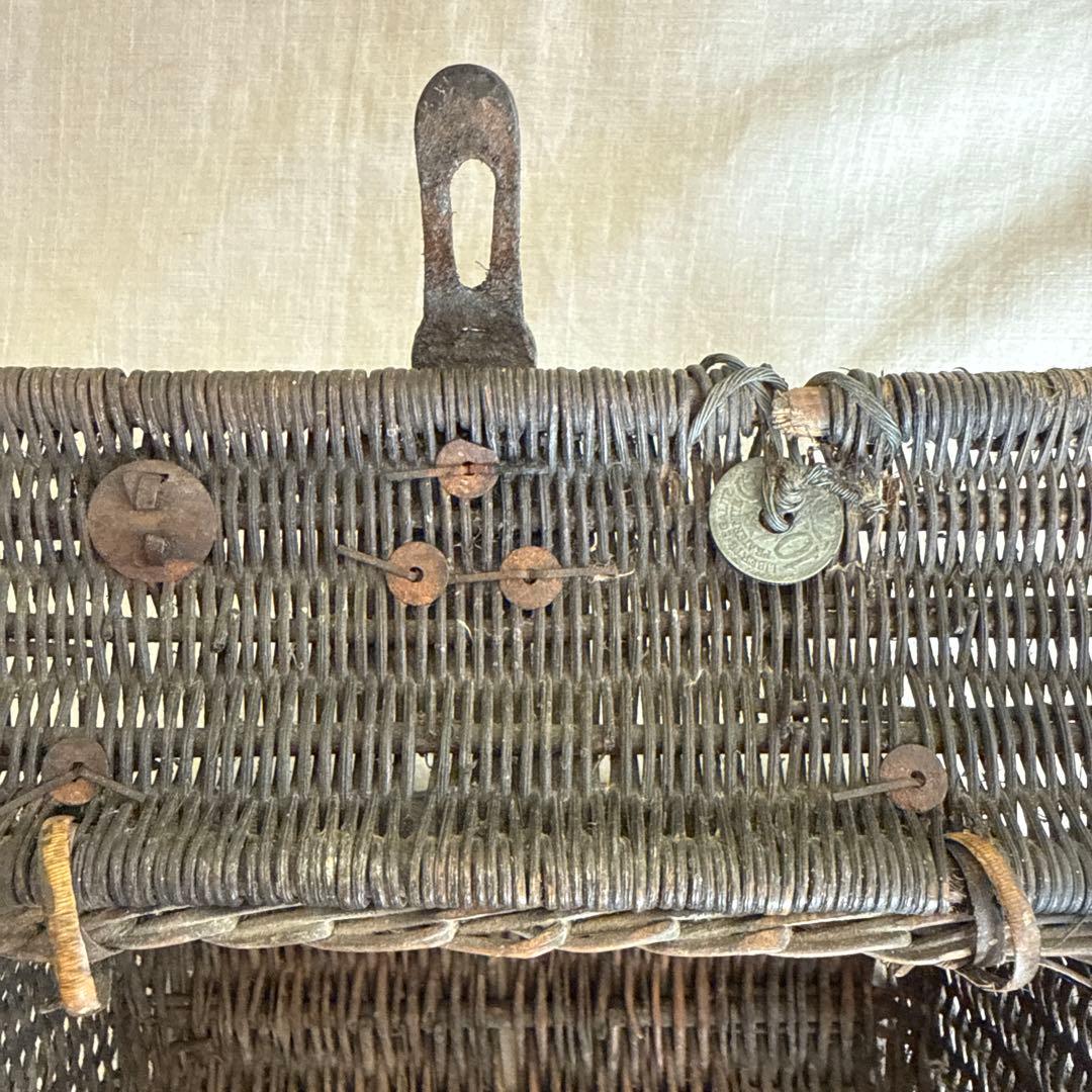 【希少】フランスアンティーク　バスケット
