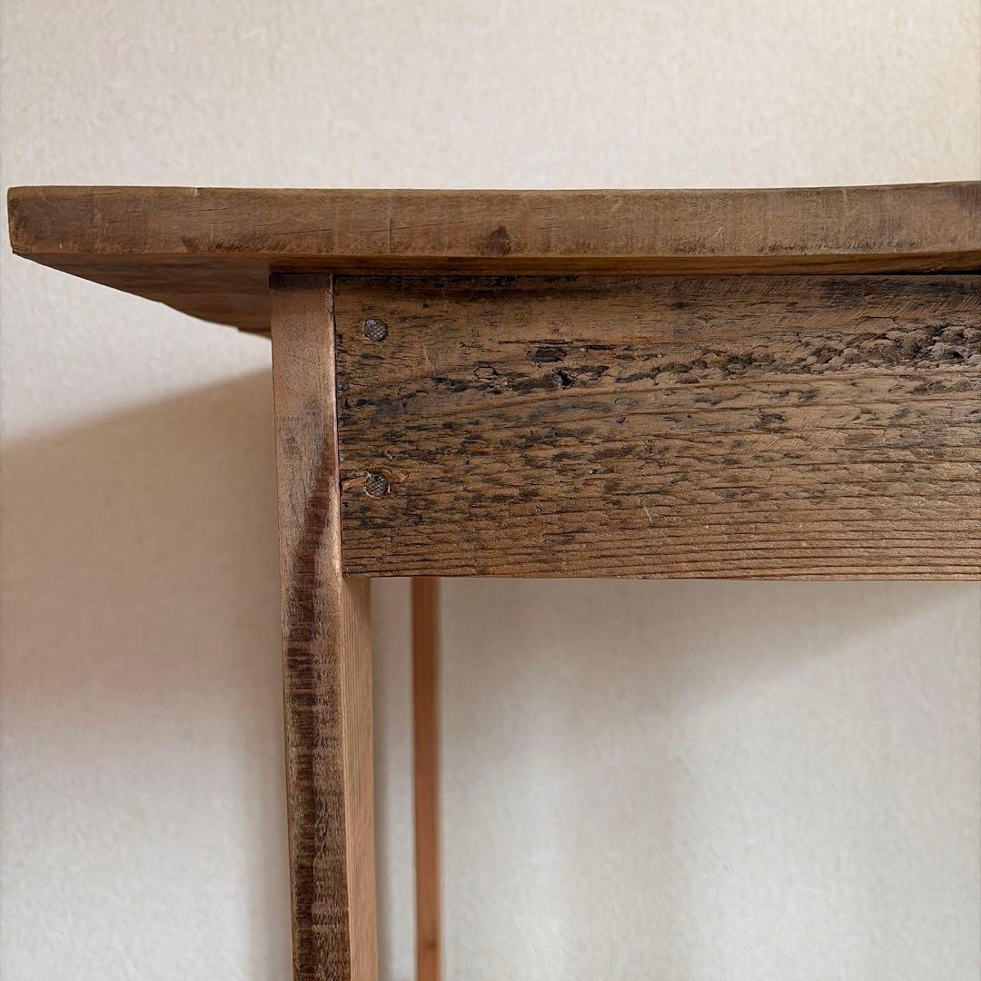 古材テーブル　デスク