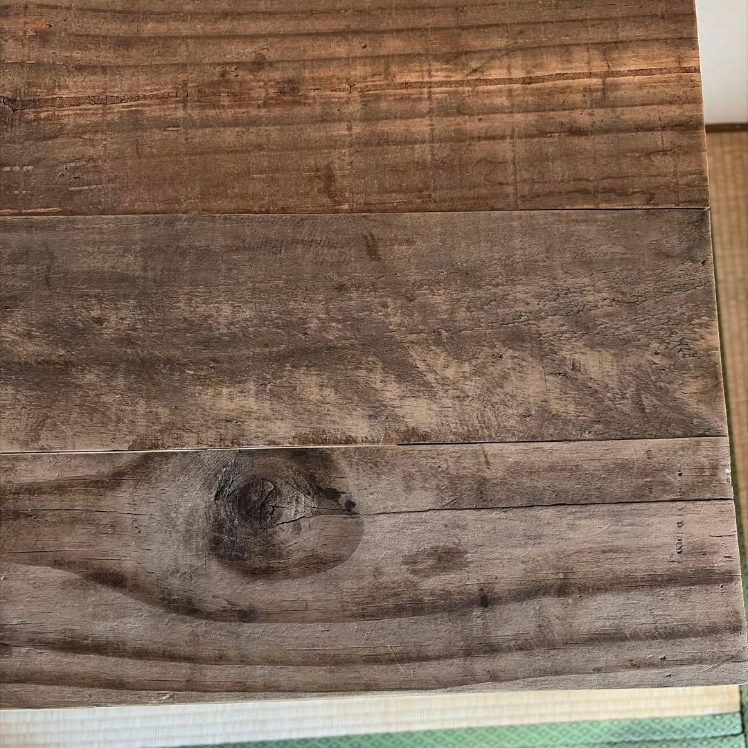 古材テーブル　デスク