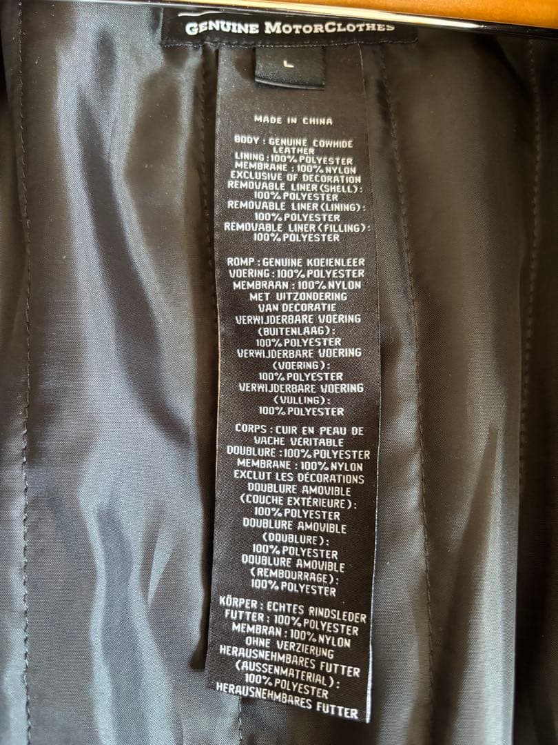 専用　　ハーレーダビッドソン 天然牛革　レザージャケット 本革 Lサイズ LL