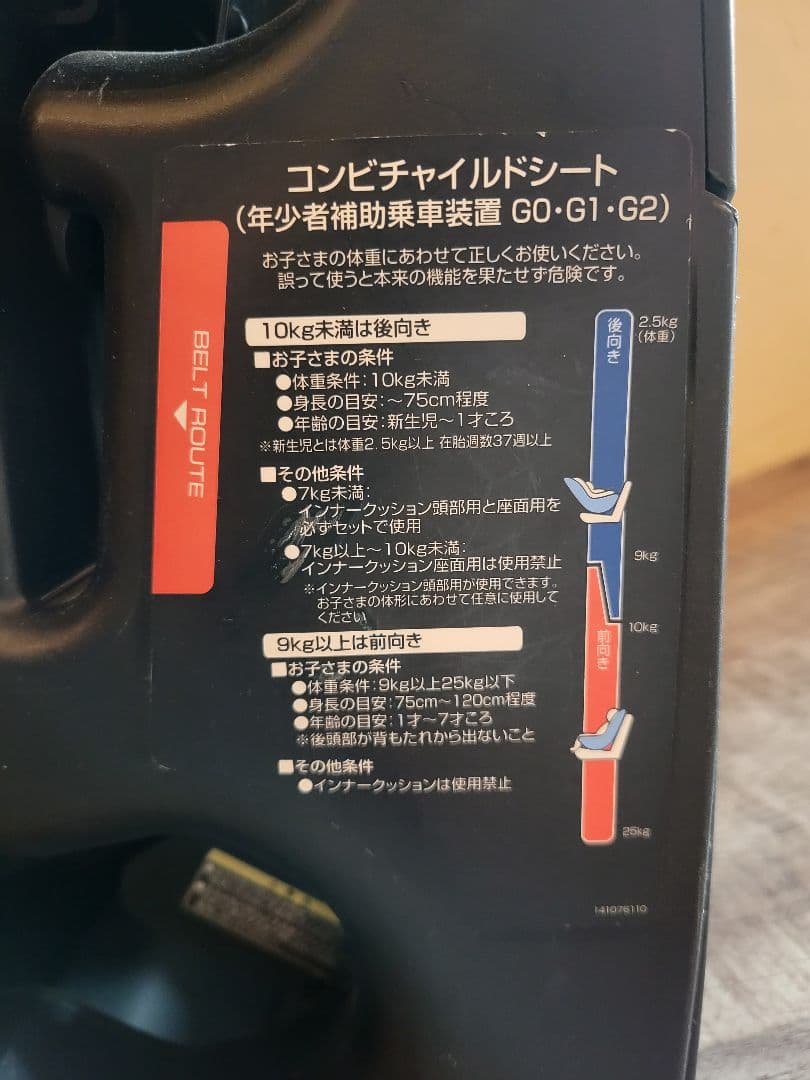 Combiコンビ マルゴットS チャイルドシート新生児～7歳頃まで ローマレッド