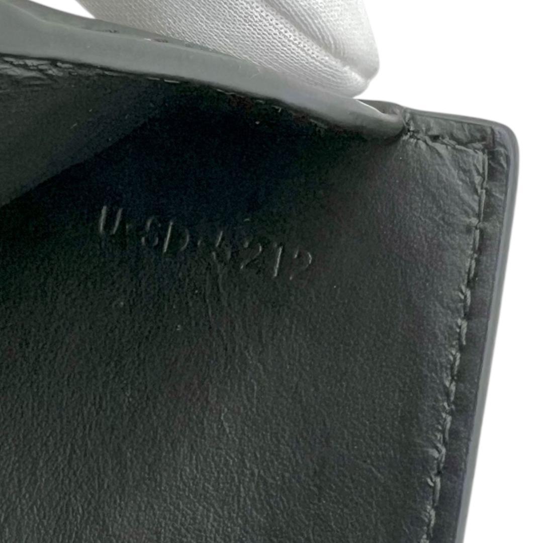 CELINE 3つ折り財布 フラップウォレット トリオンフ 黒