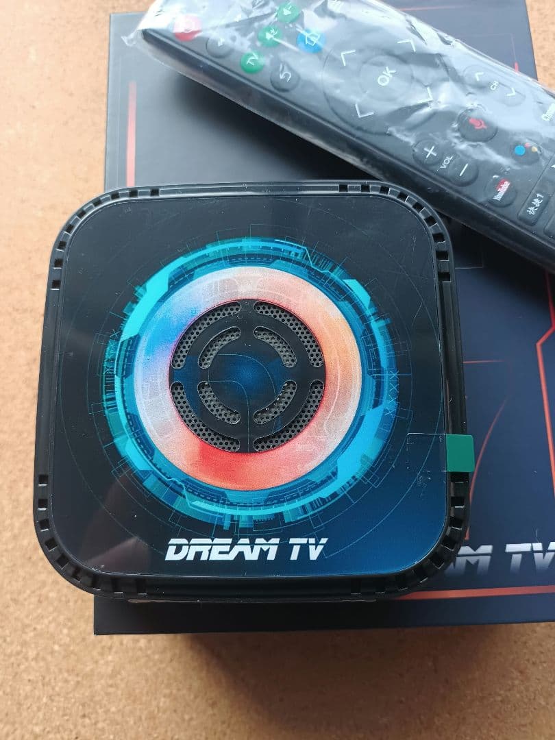 DREAM TV 本体 + リモコン + 電源アダプター