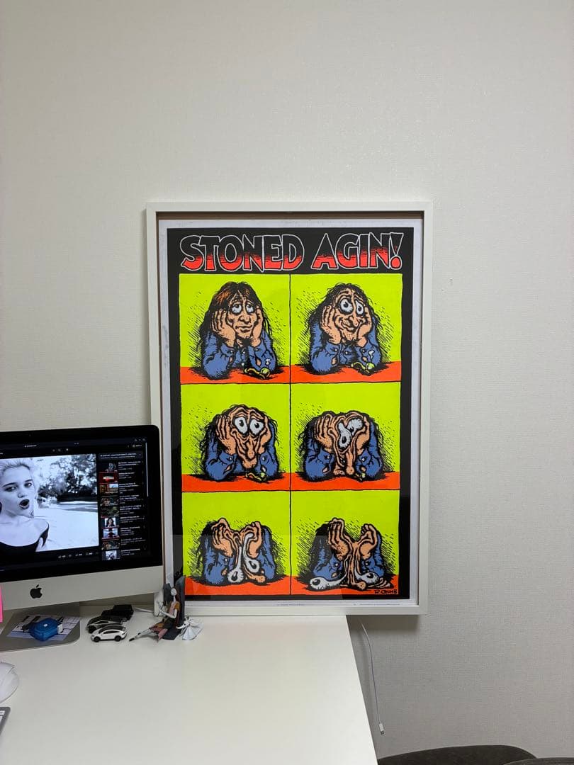 ロバートクラム　stoned agin! Robert crumb ポスター