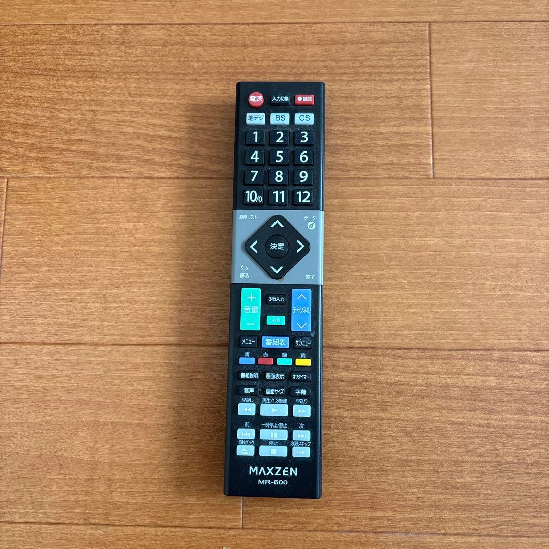 MAXZEN 型液晶テレビ 本体　24型
