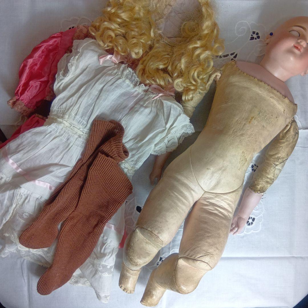 ♥S＆H ファッションドール　アンティークビスクドール