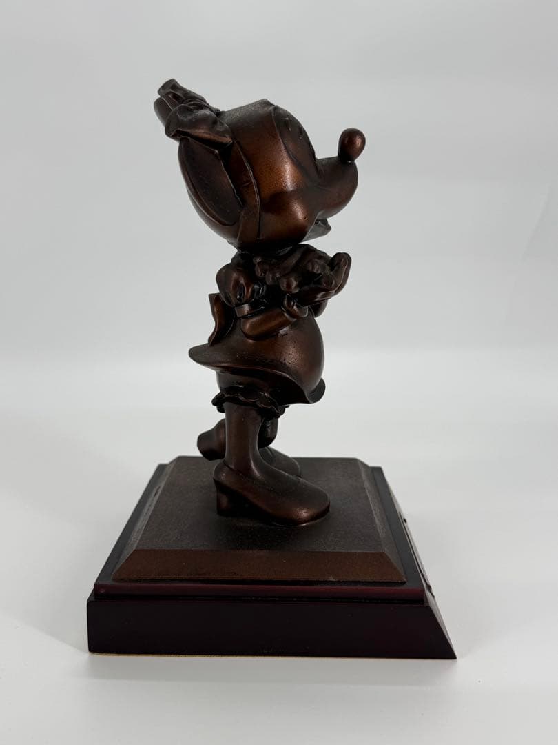 【商品】 【希少】ペデストリアン ブロンズ ミニーマウス像　レア