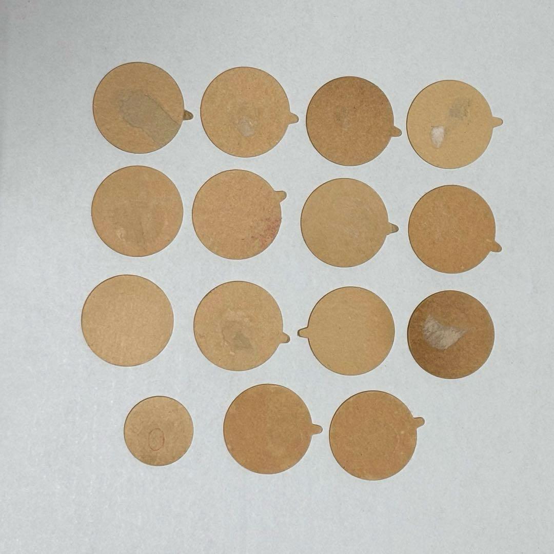 【昭和レトロ】牛乳キャップ 15枚セット 松本牧場