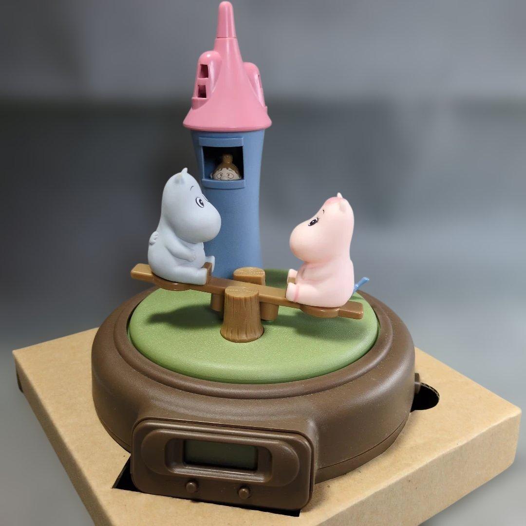 ❤️ジャンク品❤️未使用 廃盤品 Moominムーミンオルゴールクロック