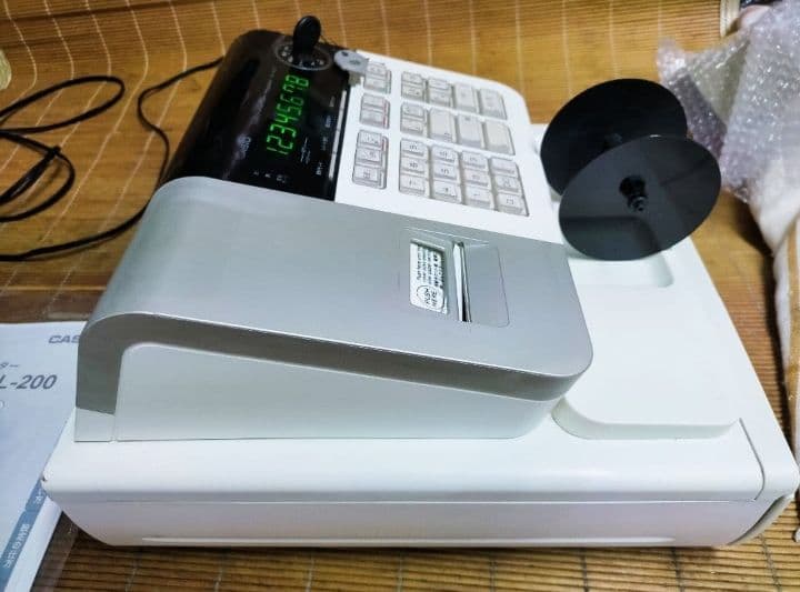 カシオレジスター　SE-S20/NL200　人気機種　送料無料　544401