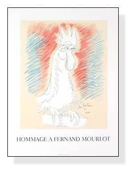 額装品/Homage 限定1000/ジャン コクトー/ポスター