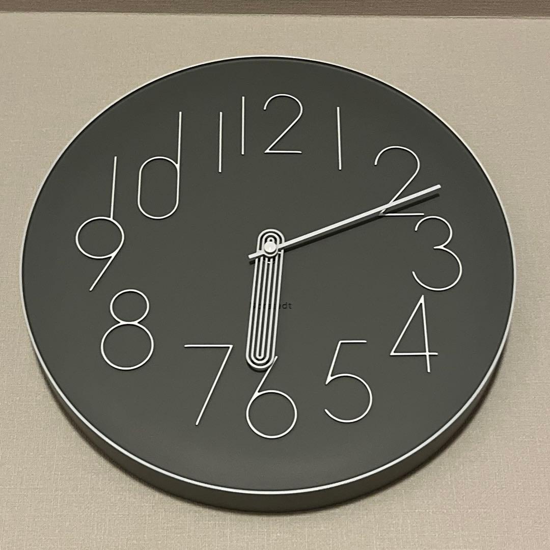 インターフォルム 掛け時計 CL-4468GY ボールク グレー