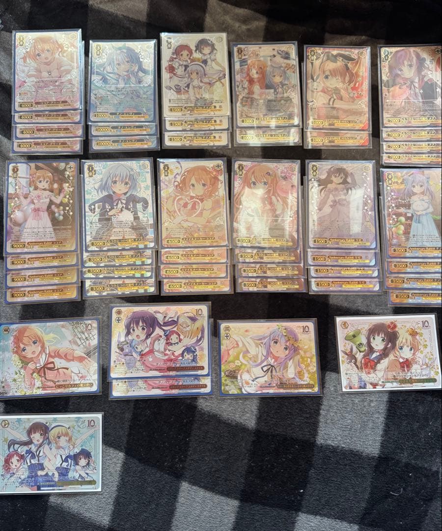 ヴァイスシュヴァルツ　ごちうさ10th　引退まとめ売り