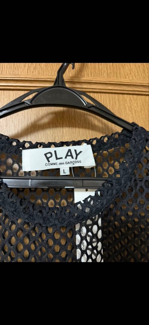 コムデギャルソン　メッシュTシャツL