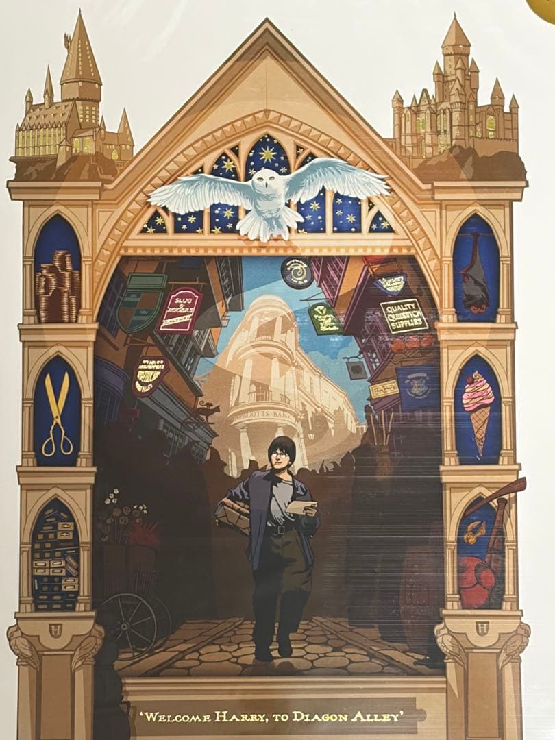 ハリー・ポッター ダイアゴン横丁 プレミアムプリント