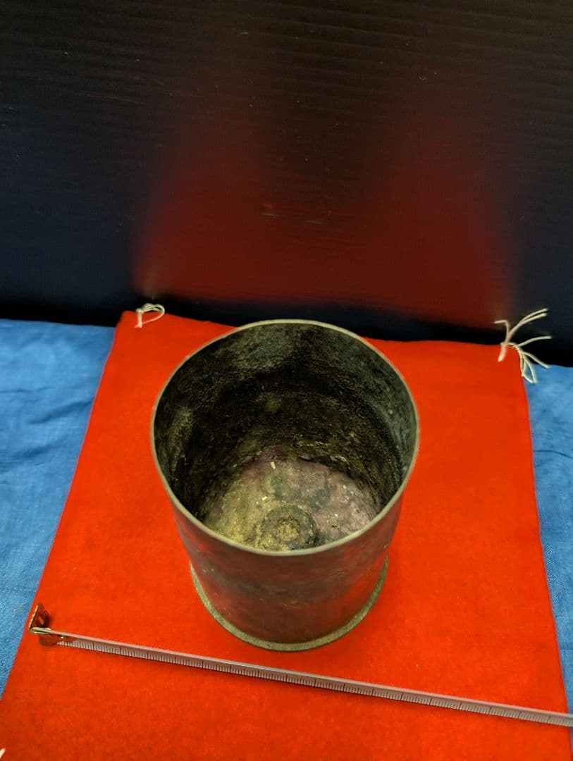 銅製筒、昭和15年仏具