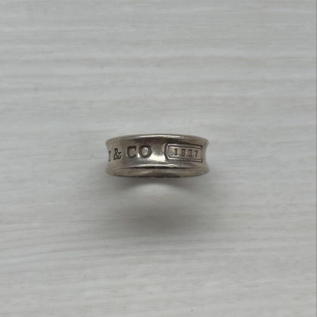 Tiffany& Co. 1837 13号 ナローリング シルバー925