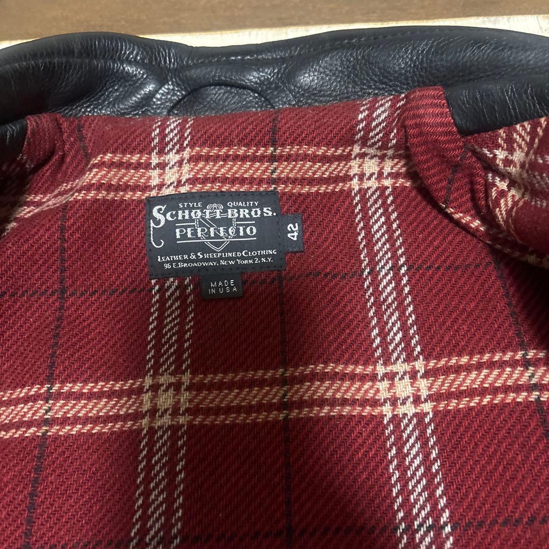 超美品‼️schott528US 42インチ Wライダース