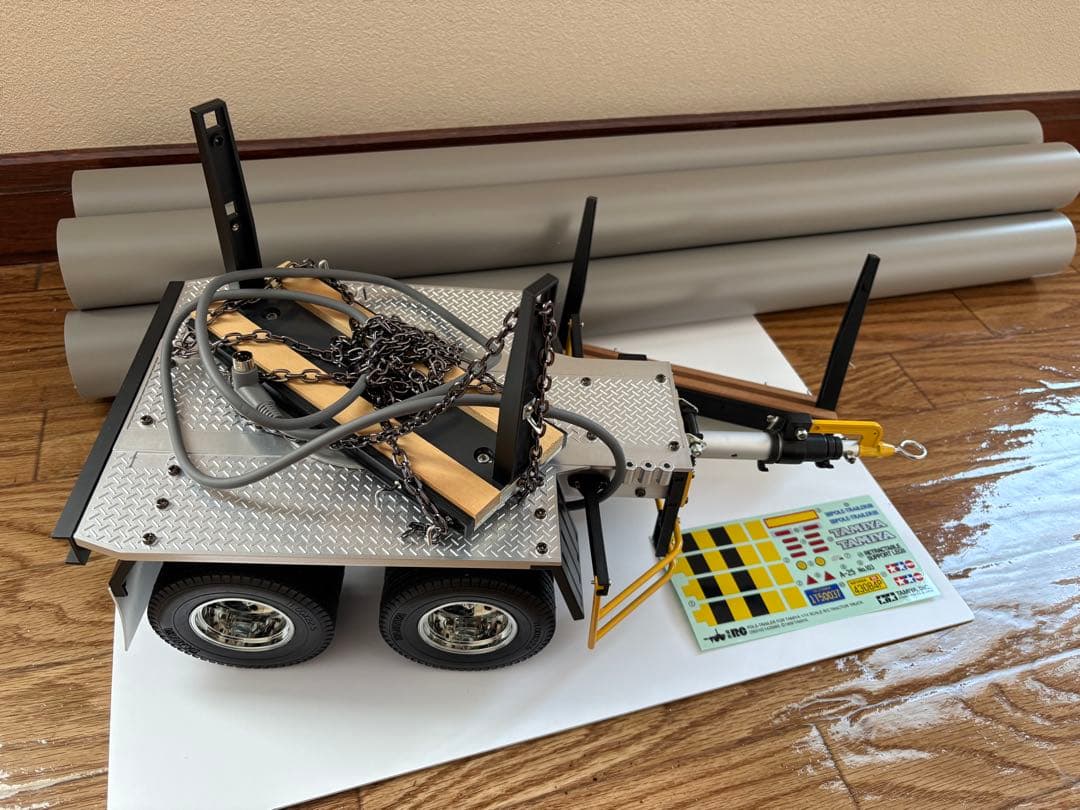 タミヤ　1/14RC スカニア 770 S 8x4/4 フルオペ