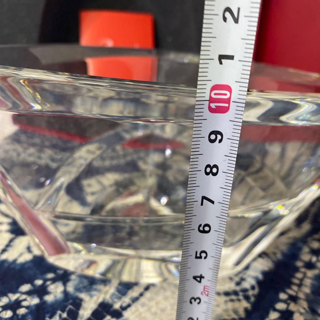 バカラ　ガラス　鉢