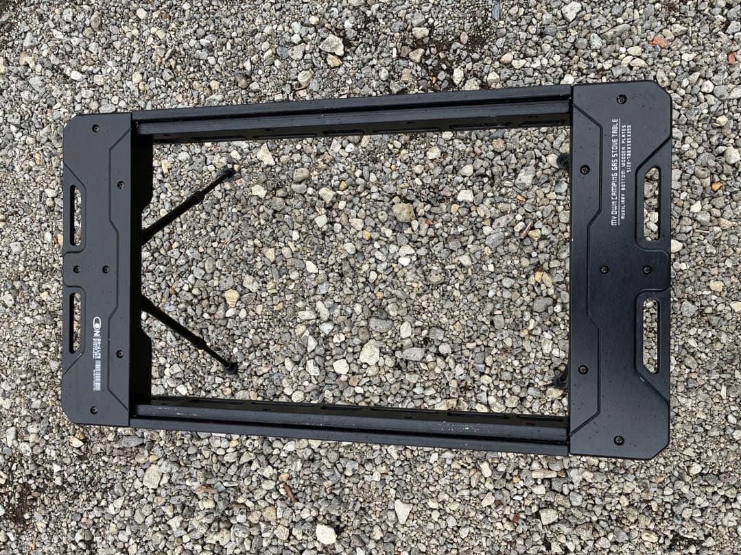 値下げ中！　on u life テーブル 黒 収納ケース付き